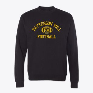 Patterson Mill High School Classic Football Crewneck Sweatshirt