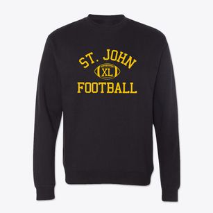 St. John The Baptist Catholic School Classic Football Crewneck Sweatshirt