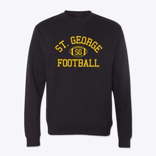 Saint George School Classic Football Crewneck Sweatshirt