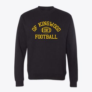 Christian School Of Kingwood Classic Football Crewneck Sweatshirt
