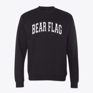 Bear Flag Elementary School Varsity Arch Crewneck Sweatshirt