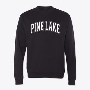 Pine Lake Elementary School Varsity Arch Crewneck Sweatshirt