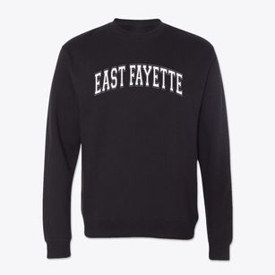East Fayette Elementary School Varsity Arch Crewneck Sweatshirt