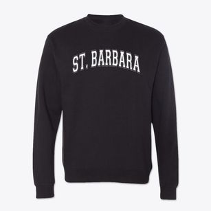 St. Barbara School Varsity Arch Crewneck Sweatshirt