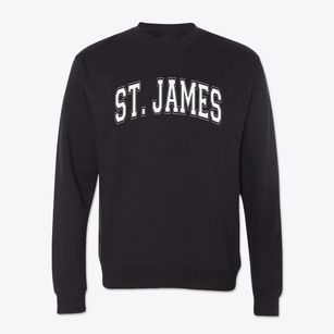 St James Parish Varsity Arch Crewneck Sweatshirt