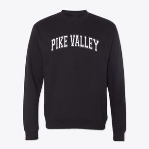 Pike Valley High School Varsity Arch Crewneck Sweatshirt