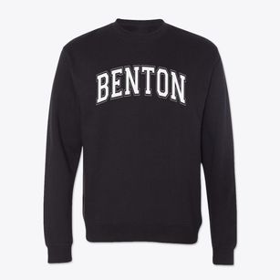 Benton Elementary School Varsity Arch Crewneck Sweatshirt