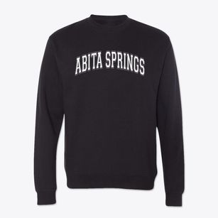 Abita Springs Elementary School Varsity Arch Crewneck Sweatshirt