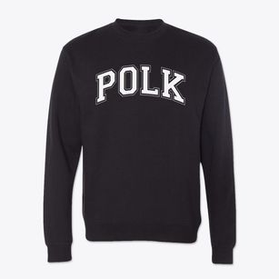 Polk Elementary School Varsity Arch Crewneck Sweatshirt