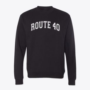 Route 40 Elementary School Varsity Arch Crewneck Sweatshirt
