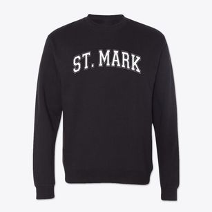 Saint Mark Middle School Varsity Arch Crewneck Sweatshirt