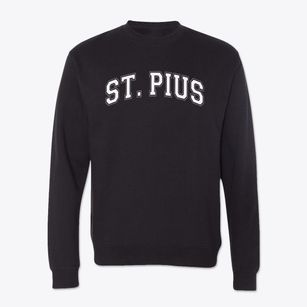 St Pius Tenth Parish Varsity Arch Crewneck Sweatshirt