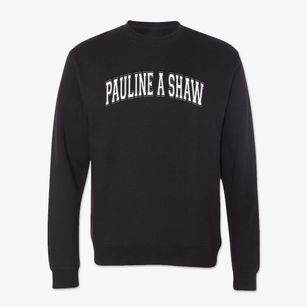 Pauline A Shaw Elementary School Varsity Arch Crewneck Sweatshirt