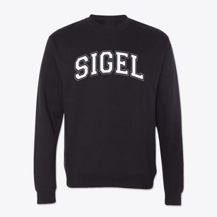 Sigel Township School 3 Adams Varsity Arch Crewneck Sweatshirt