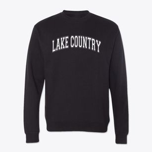 Lake Country School Varsity Arch Crewneck Sweatshirt