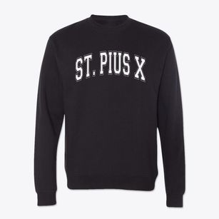 St Pius X High School Varsity Arch Crewneck Sweatshirt