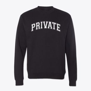 Private Nicholas Minue Elementary School Varsity Arch Crewneck Sweatshirt
