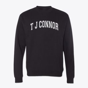 T J Connor Elementary School Varsity Arch Crewneck Sweatshirt