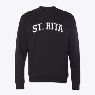 St Rita Parish Varsity Arch Crewneck Sweatshirt
