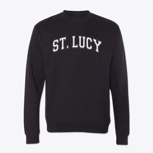 Saint Lucy Elementary School Varsity Arch Crewneck Sweatshirt