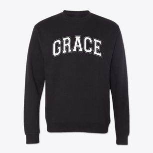Grace Christian School Varsity Arch Crewneck Sweatshirt