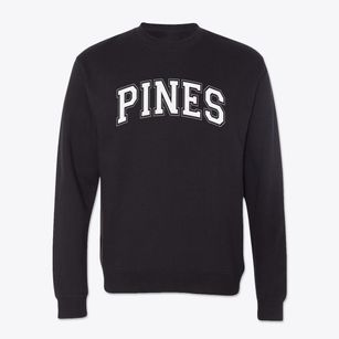 Pines Elementary School Varsity Arch Crewneck Sweatshirt