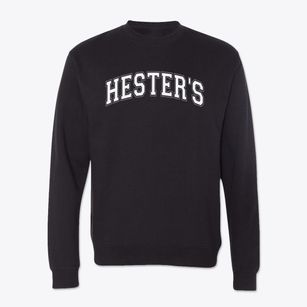 Hester's Creative School 7 Varsity Arch Crewneck Sweatshirt