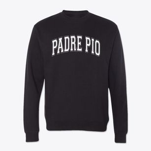 Padre Pio Academy Varsity Arch Crewneck Sweatshirt