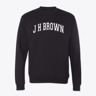 J H Brown Elementary School Varsity Arch Crewneck Sweatshirt