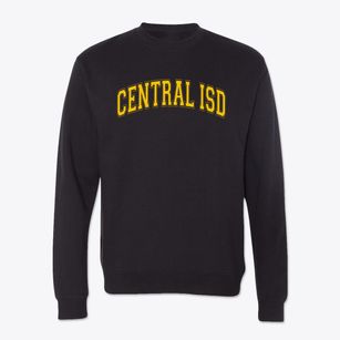 Central Elementary Isd Varsity Arch Crewneck Sweatshirt