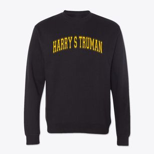 Harry S Truman Elementary School Varsity Arch Crewneck Sweatshirt