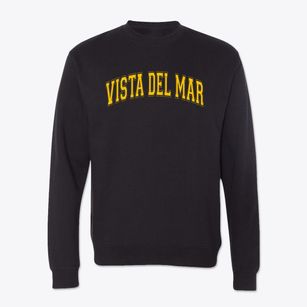 Vista Del Mar Middle School Varsity Arch Crewneck Sweatshirt