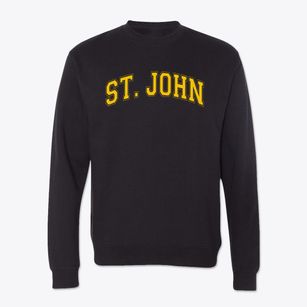 Saint John Of San Francisco Orthodox Varsity Arch Crewneck Sweatshirt