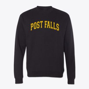 Post Falls High School Varsity Arch Crewneck Sweatshirt