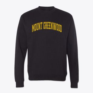 Mount Greenwood Elementary School Varsity Arch Crewneck Sweatshirt