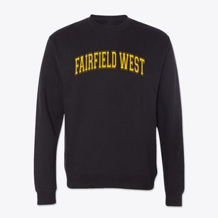 Fairfield West Elementary School Varsity Arch Crewneck Sweatshirt