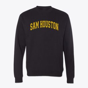 Sam Houston High School Varsity Arch Crewneck Sweatshirt