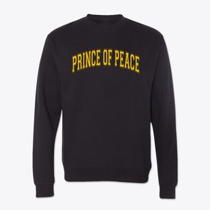 Prince Of Peace Parish Varsity Arch Crewneck Sweatshirt