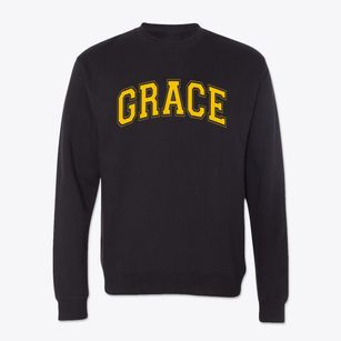 Grace Christian Academy Varsity Arch Crewneck Sweatshirt