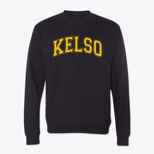 Kelso C 7 Elementary School Varsity Arch Crewneck Sweatshirt