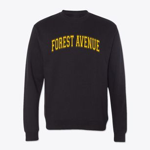 Forest Avenue Elementary School Varsity Arch Crewneck Sweatshirt