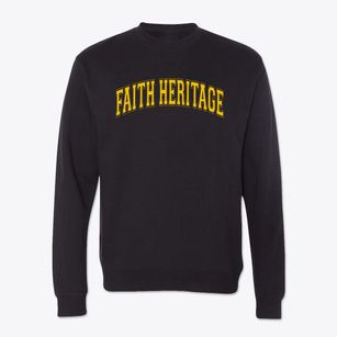 Faith Heritage School Varsity Arch Crewneck Sweatshirt