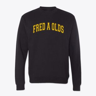 Fred A Olds Elementary School Varsity Arch Crewneck Sweatshirt