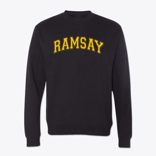 Ramsay Elementary School Varsity Arch Crewneck Sweatshirt