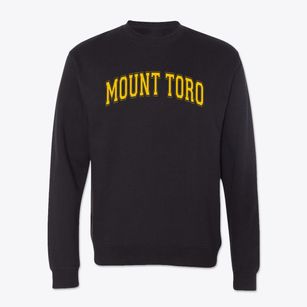 Mount Toro High School Varsity Arch Crewneck Sweatshirt