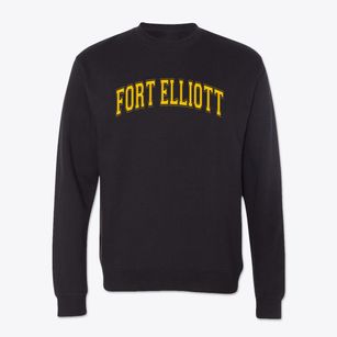 Fort Elliott Elementary School Varsity Arch Crewneck Sweatshirt