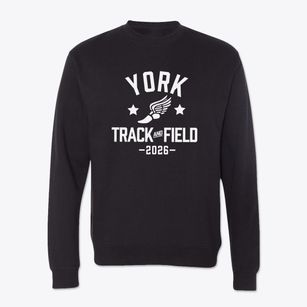 York Junior High School Track and Field Crewneck Sweatshirt