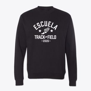 Escuela Montessori School Track and Field Crewneck Sweatshirt