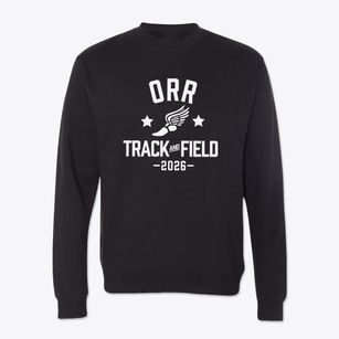 Orr Elementary School Track and Field Crewneck Sweatshirt