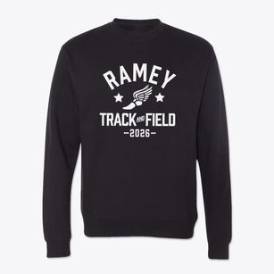 Ramey Elementary School Track and Field Crewneck Sweatshirt
